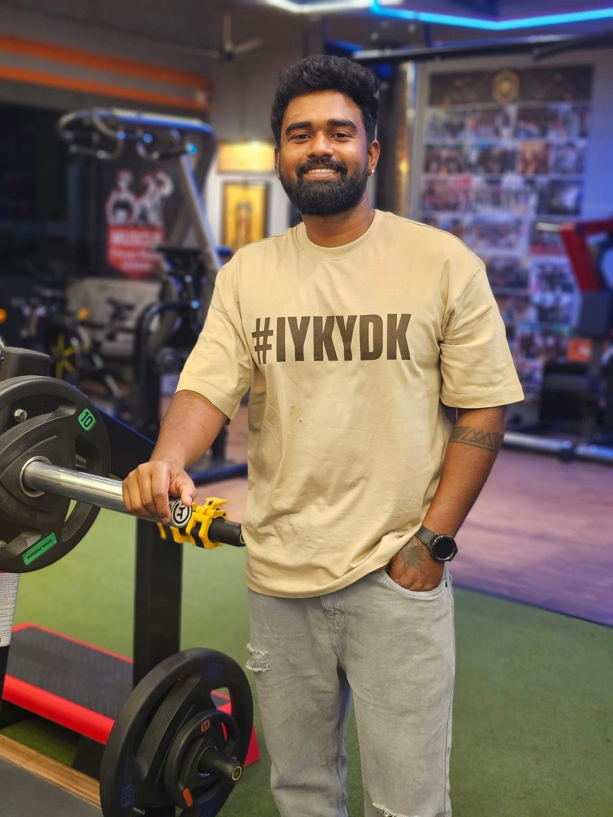 Mani Rathinam — Head Trainer, Muscle Fitness Studio Unisex, Trichy Road